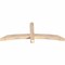 Ekena Millwork Bellingham Smooth Timber Gable Bracket, Douglas Fir, 60"W x 22"H x 3 1/2"D x 3 1/2"F, 9/12 Pitch GBW060X22X0404BEL00SDF - alternate 4